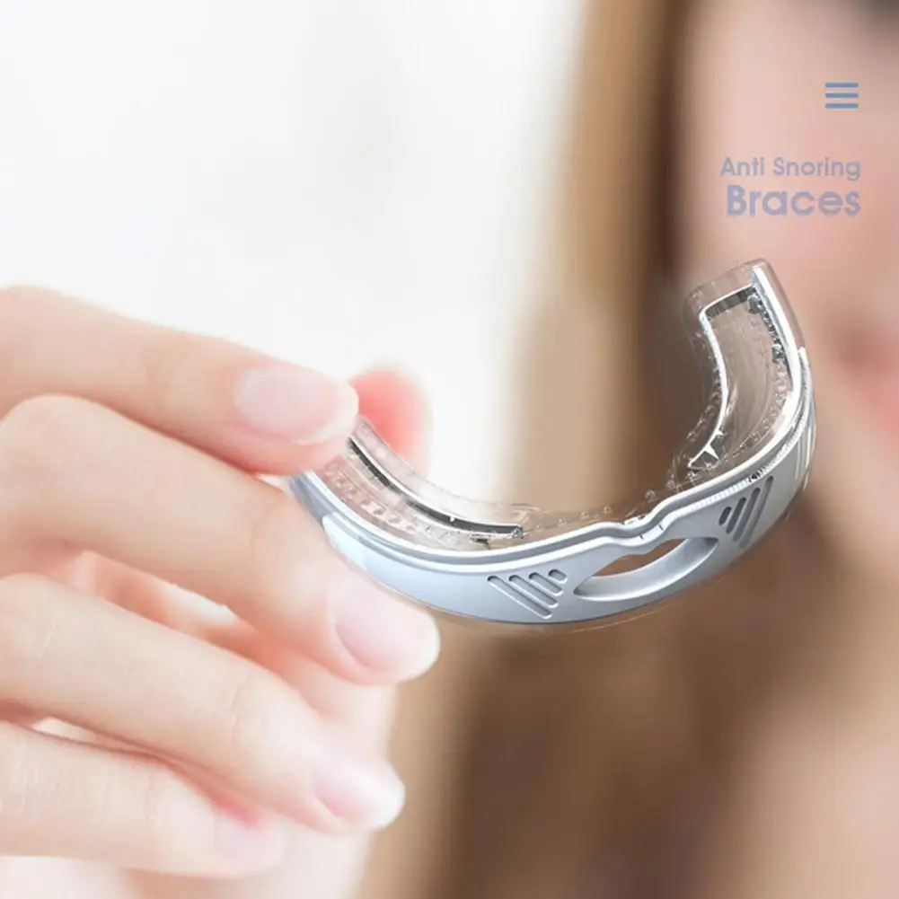 

Household Anti Snoring Braces Noise Reduction Device Health Care Guard For Better Teeth Sleep Dental Stop Grindi D6O2