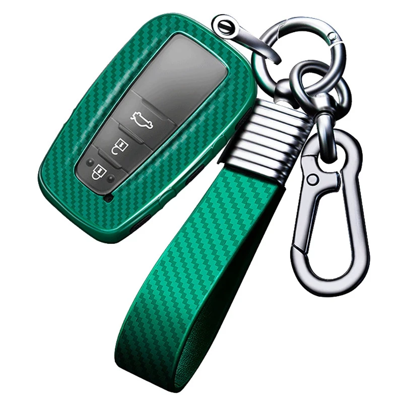 

Чехол для ключа, чехол для ключа без ключа с лентой в подарочной коробке для Toyota RAV4 Camry Prius Corolla 2017-2020