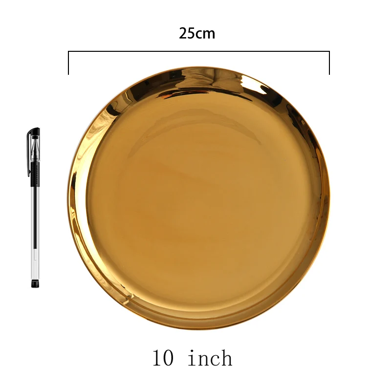 10inch Gold Лидер продаж, Европейский набор кофейных чашек, золото/серебро, новинка, костяной фарфор, чайный набор, гальванические чашки и блюдца, домашние вечерние стаканы для напитков - Цвет: 10inch Gold