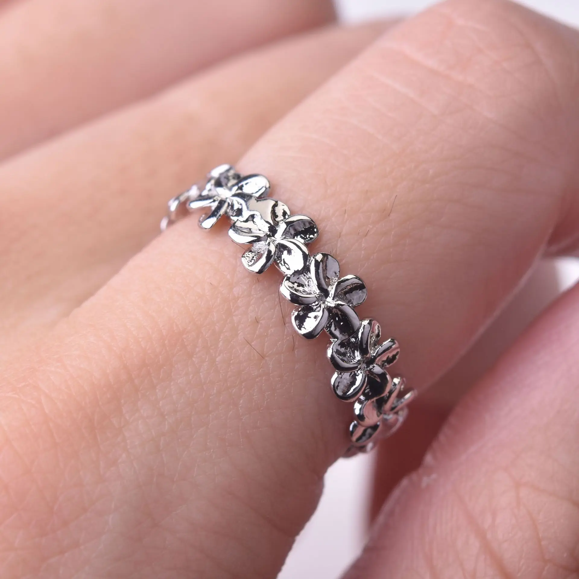 Новые Модные Изящные Гавайские французские матовые цветы ювелирные изделия