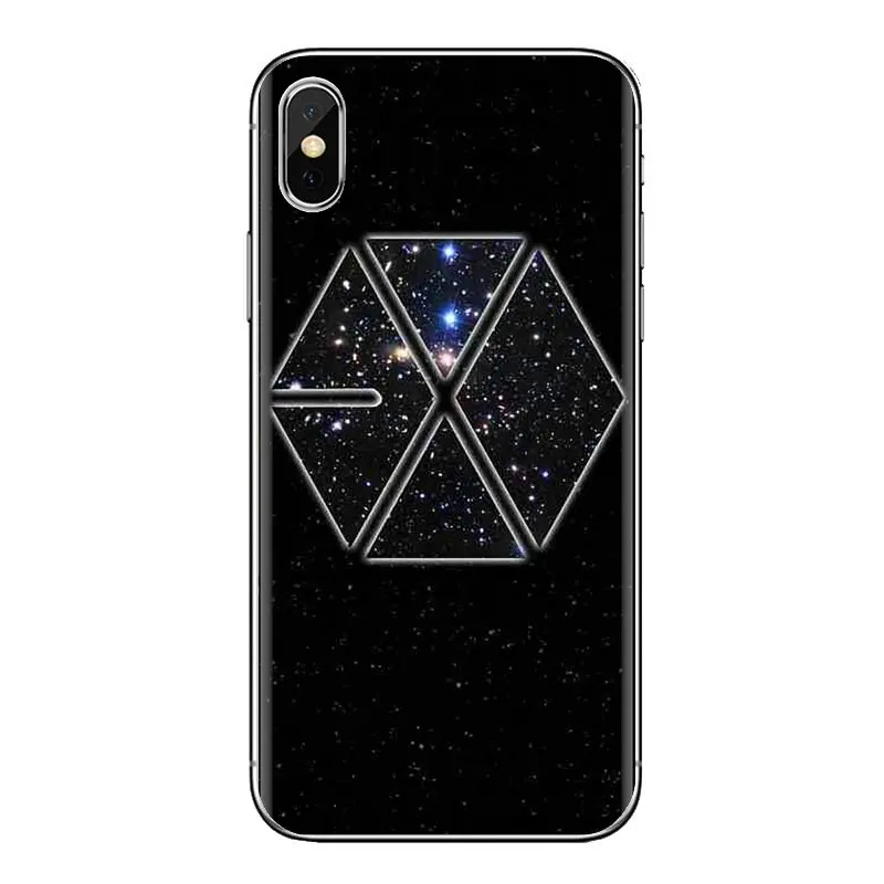 Xiumin EXO южнокорейская лента логотип мягкий прозрачный кожаный чехол для Samsung Galaxy A3