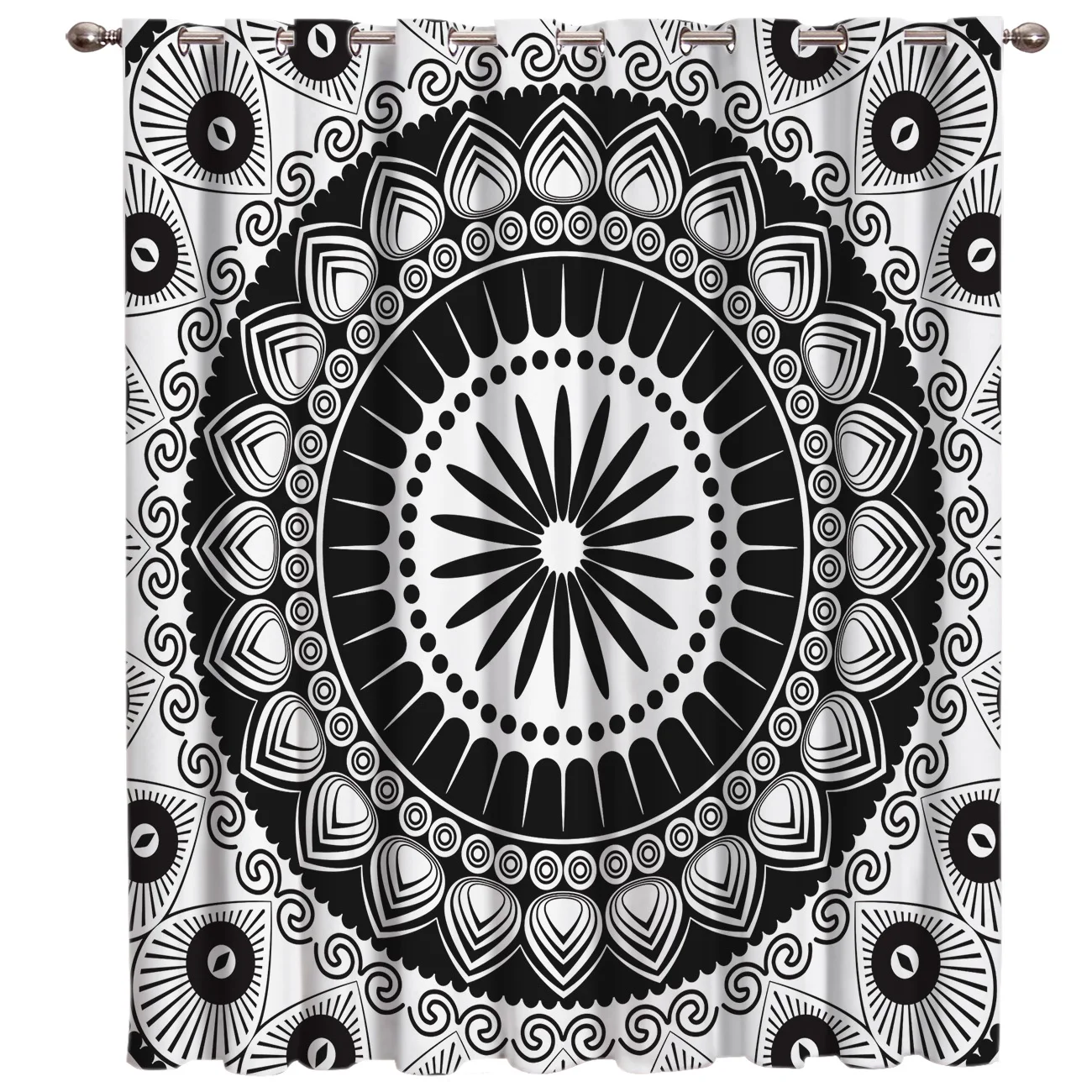 Оконные занавески с рисунком мандалы жалюзи для окон гостиной ванной комнаты