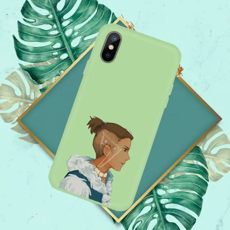 

Avatar the Last Airbender clear Phone Case Candy Color for iPhone 11 12 mini pro XS MAX 8 7 6 6S Plus X SE 2020 XR