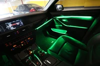 Universal For BMW 1 2 3 4 5 6 7 Series 2010-2017 Car Decorative Neon Ambient Light Automatic LED Bar Atmosphere Strips 9-color