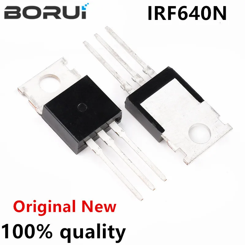 

10PCS IRF640N TO220 640 IRF640NPBF IRF640 TO-220 new and original IC Chipset
