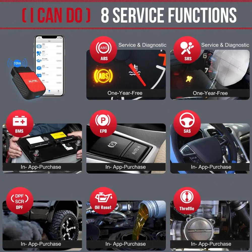 Autel AP200C Bluetooth Obd2 сканер считыватель кодов полная система диагностический