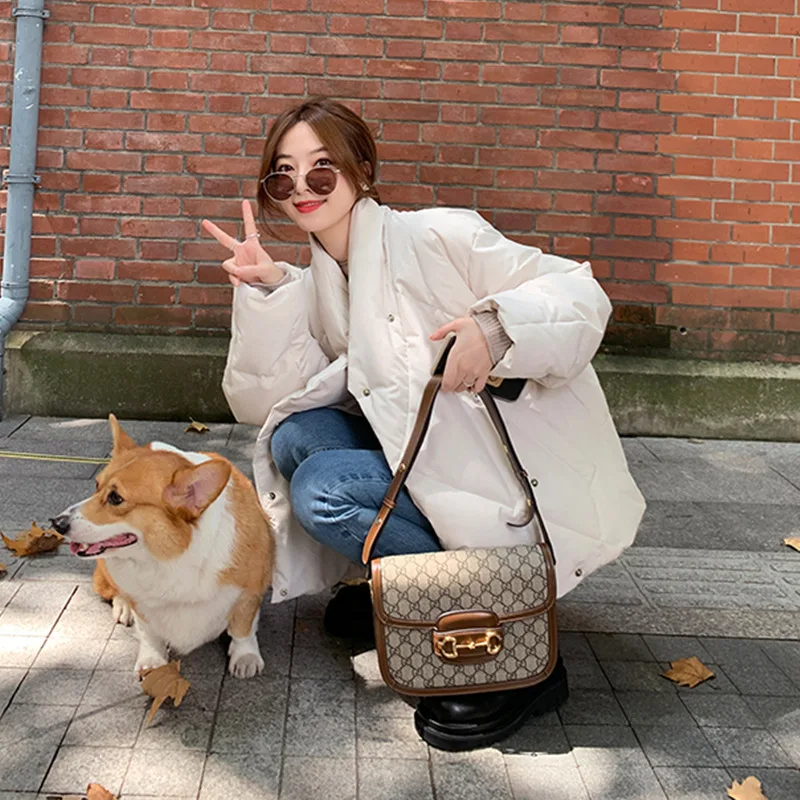 

2020 New White Duck Down Diagonal Collar Vest Women Light Warm Down Jacket Winter Comfortable Warm Chic Coat Female For Fashion