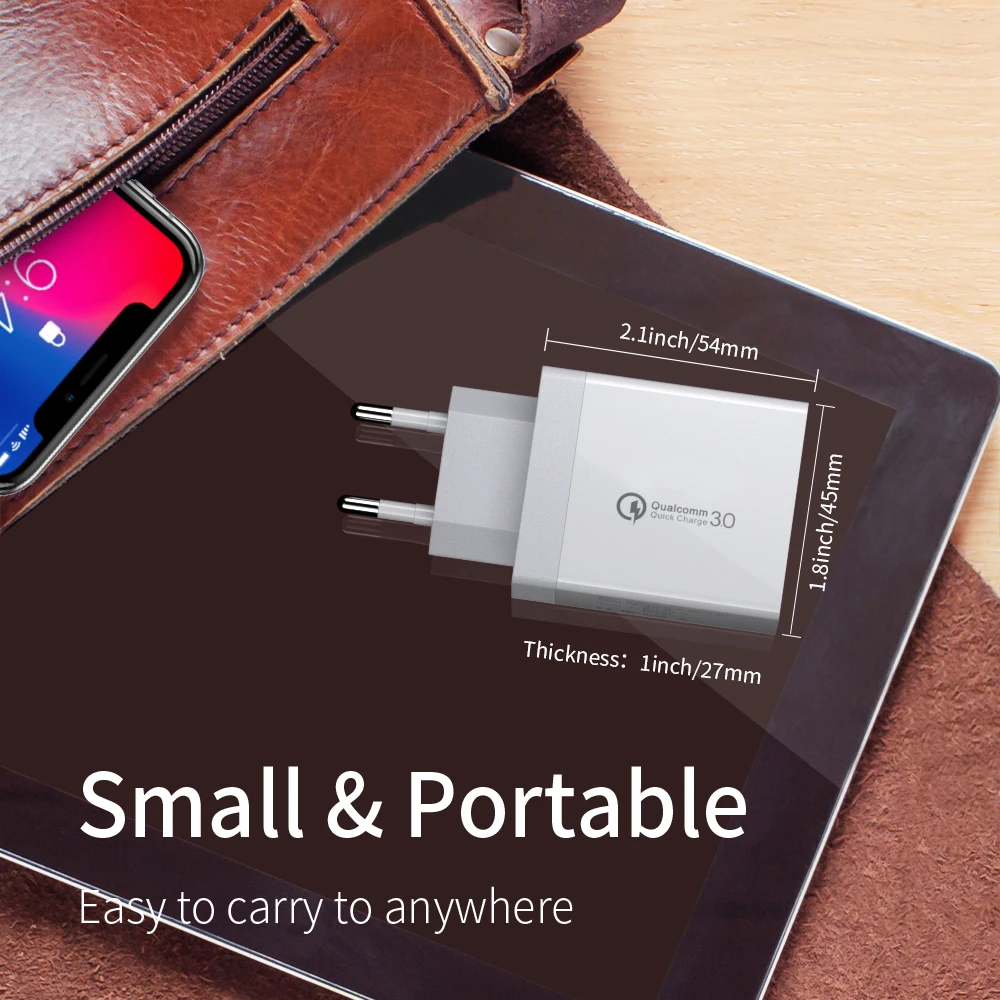 Usb type C PD зарядное устройство адаптер для iPhone 8 Быстрая зарядка QC3.0 ЕС США вилка