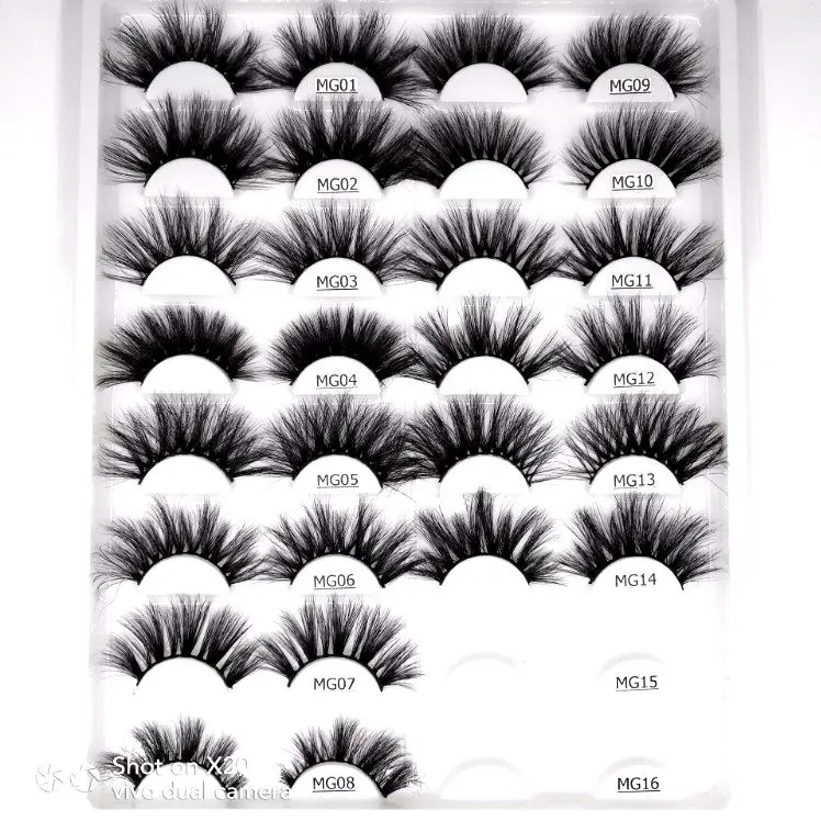 100% Искусственные норковые ресницы накладные &quotкрест накрест&quot натуральные