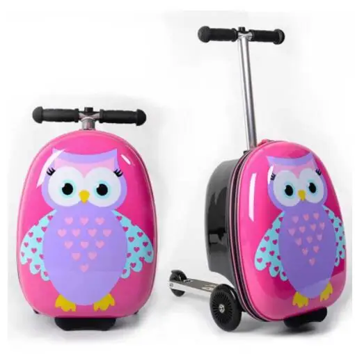 Детский чемодан на колесиках для скутера скейтборда|Чемодан колесиках| |