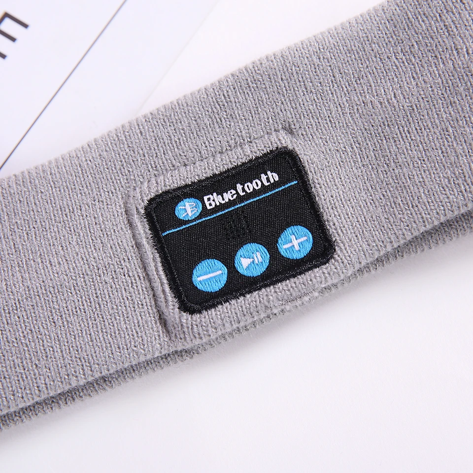 Беспроводная музыкальная головная повязка для наушников динамиков гарнитуры