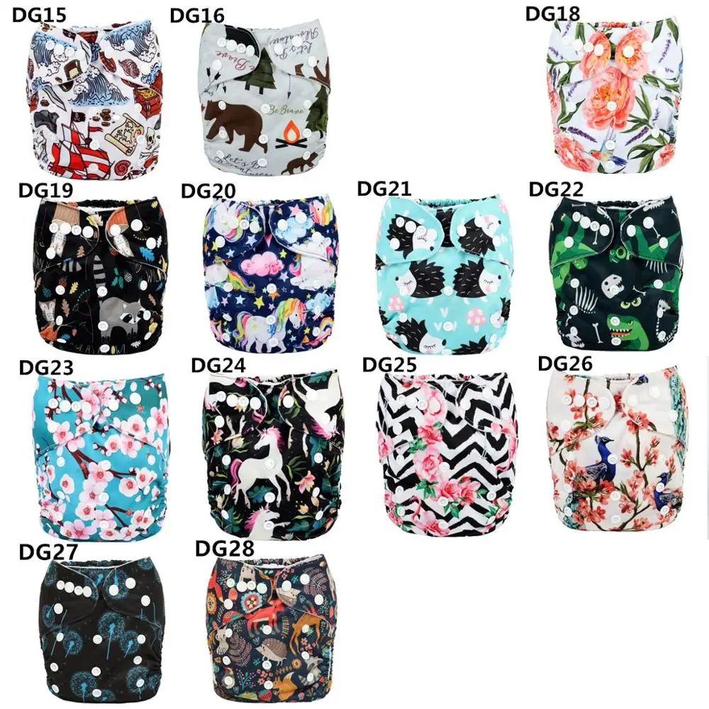 50 шт./партия детские моющиеся подгузники | Мать и ребенок