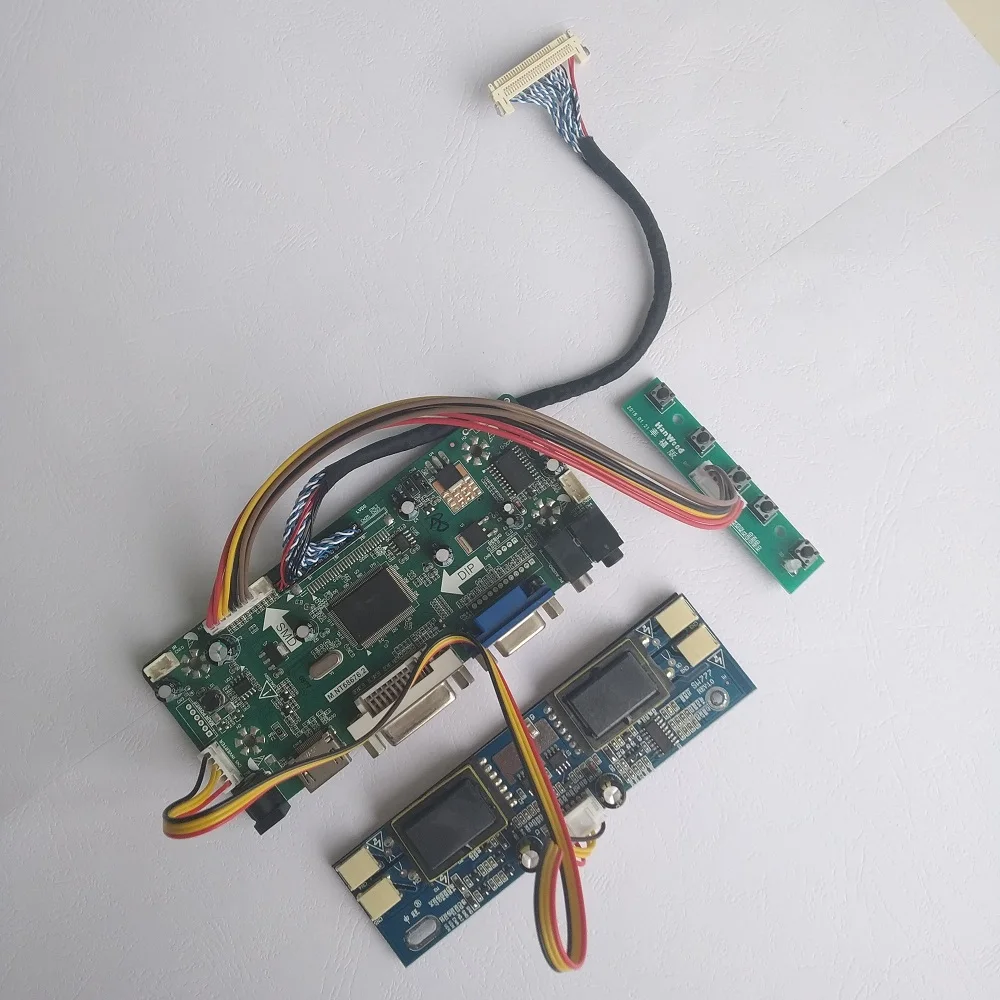 Набор для LM190E08 TLA1 платы контроллера M. NT68676 DIY LVDS 4 лампы HDMI драйвер 19 &quot30pin 1280X1024