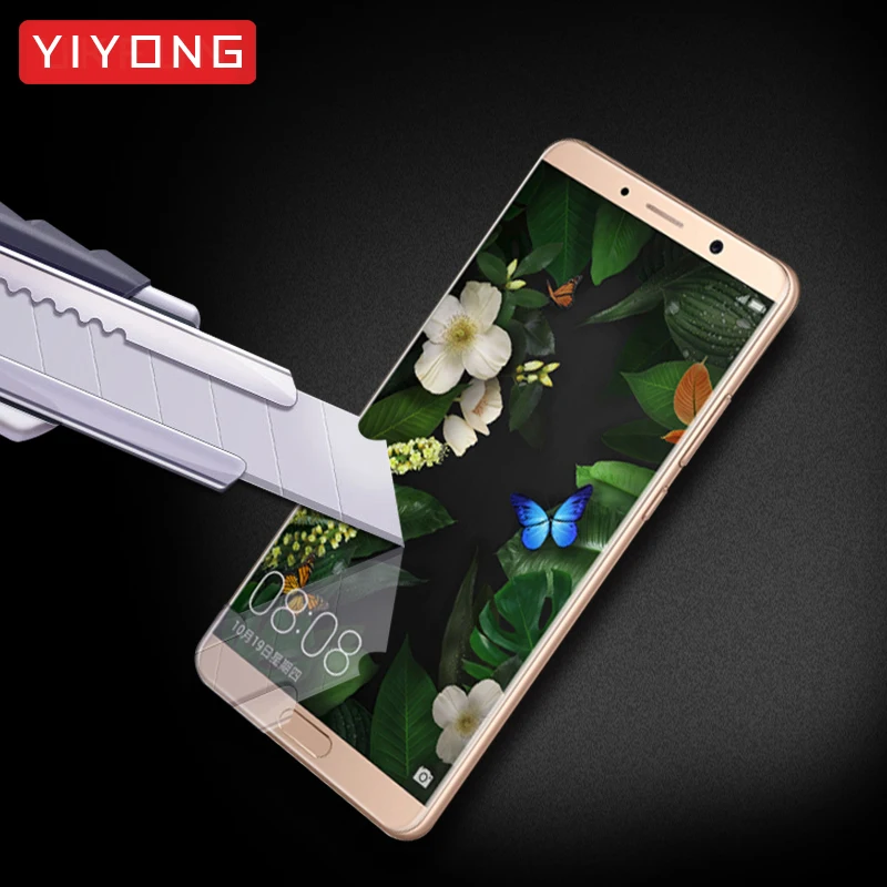 Защитное стекло YIYONG 9D для Huawei Mate 10 Pro Lite закаленное полное покрытие | Мобильные