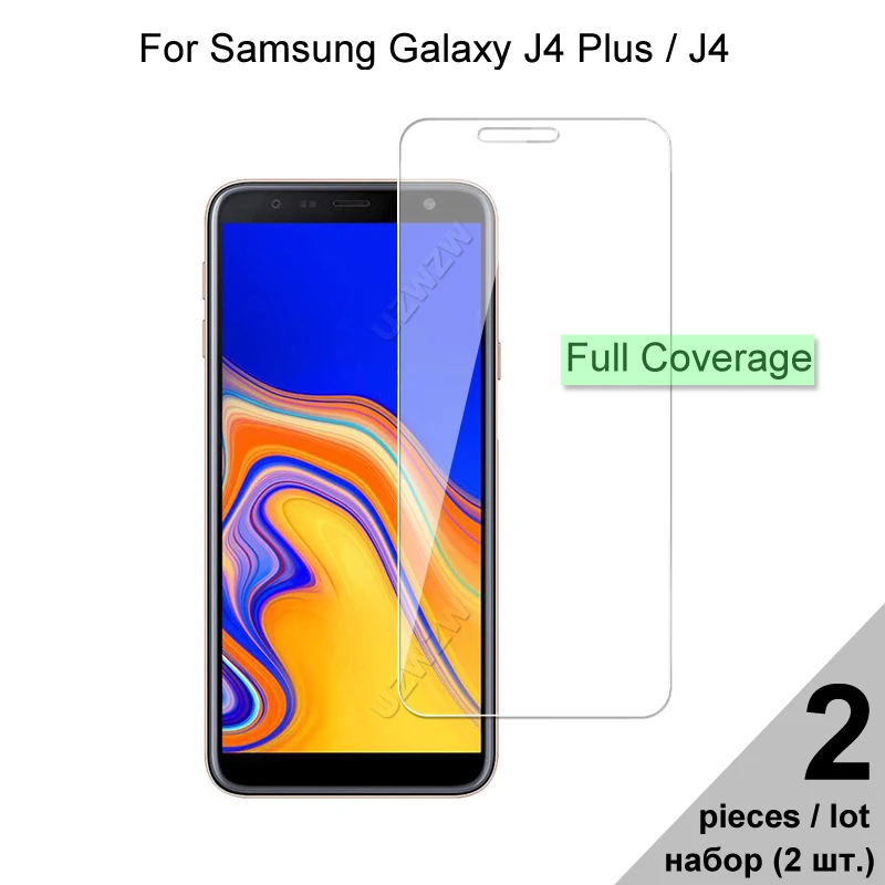 Закаленное стекло для Samsung Galaxy J4 Plus / 2018 взрывозащищенное Защитное экрана