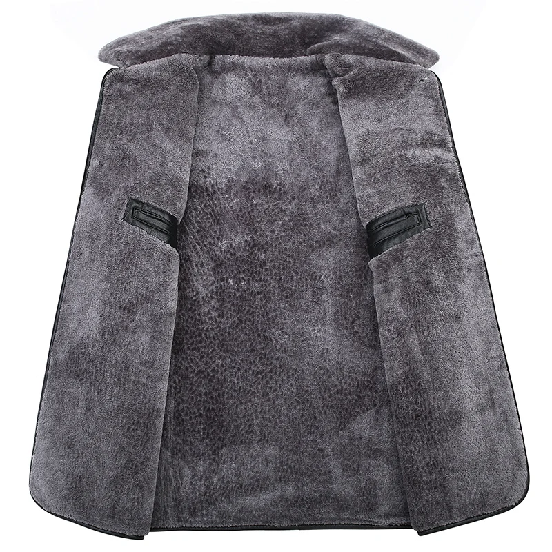 Размера плюс 8XL 7XL 6XL 5XL новая зимняя мотоциклетная мужская кожаная куртка Мужская