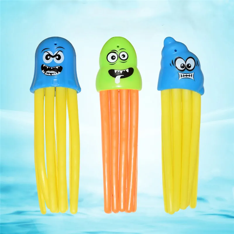 3 шт. Осьминог бассейн Дайвинг игрушки для детей дайвинга забавные Игрушки ванны