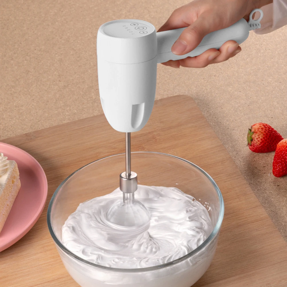 Электрический ручной блендер для вспенивания молока 5 скоростей 3 в 1