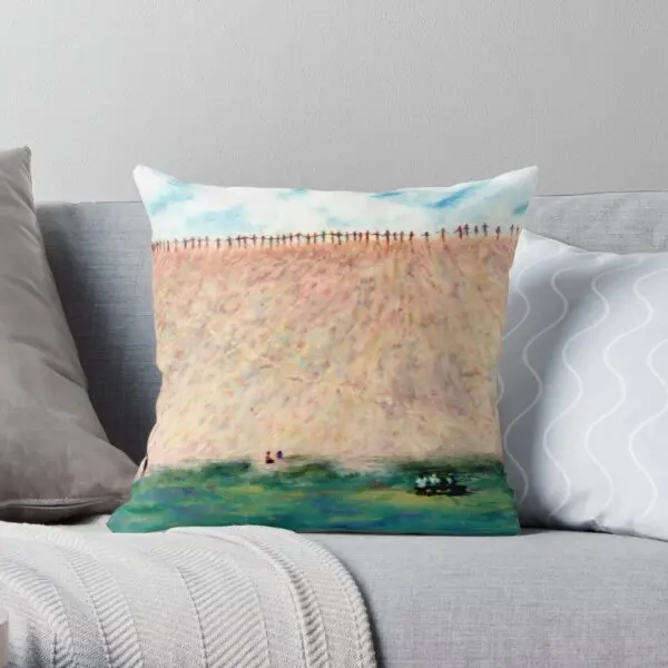 

Down The Dunes Printing Throw Pillow Cover Office Cushion Car Sofa Soft Square Waist Comfort Anime Fashion Pillows not include