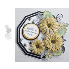 Металлическая высечка подходит для сезонных альбомов сделай сам, скрапбукинг, 3D творческие поздравительные открытки, цветочное украшение, новинка 2021