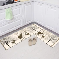 kitchen carpets long strip household carpets and water and oil and wash free floor mats suitable for living room and kitchen