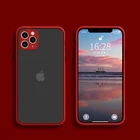 Чехол-накладка для iPhone 11, 12 Pro Max, XS, X, Max, XR, 7, 8, 6s Plus, SE, 2020, с рамкой контрастных цветов