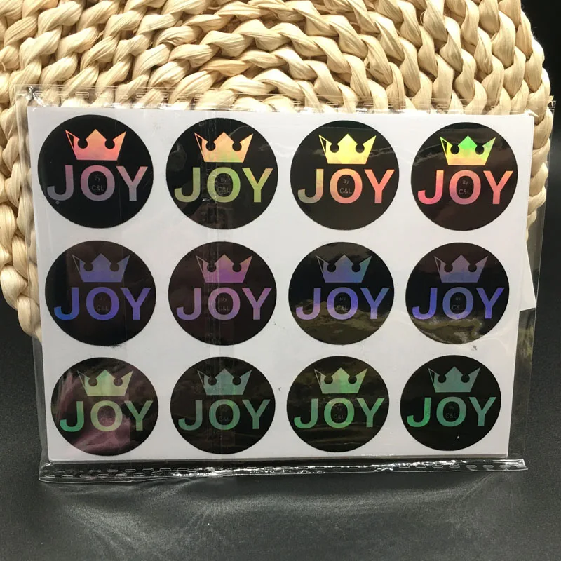 

100PCS 3-7cm Custom LOGO Wedding Sticker Personalized Design Your Label Candy Gift Box Birthday Party Seal Sticker Self-adhesive
