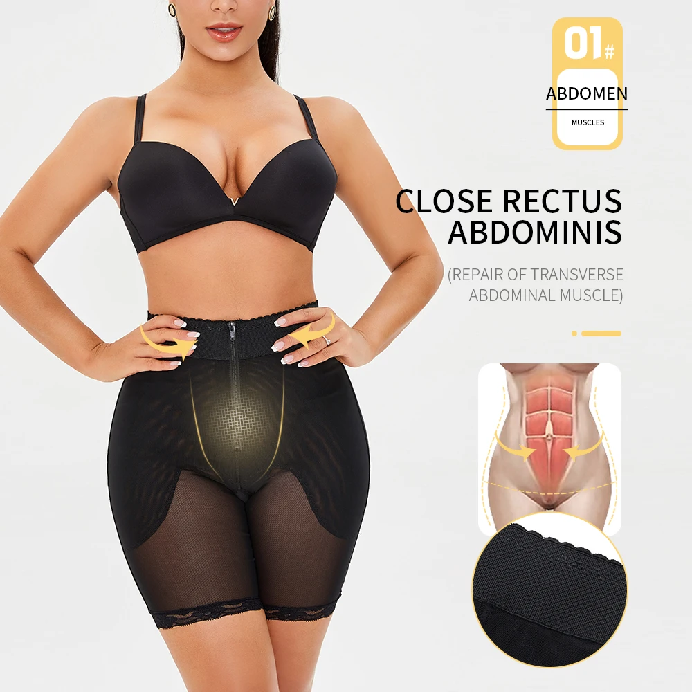 

New Design Tummy Control Plus Shapewear Fajas Women Body Shaper Seamless Briefs High Waist Slimming Butt Lifting Underwear 6XL