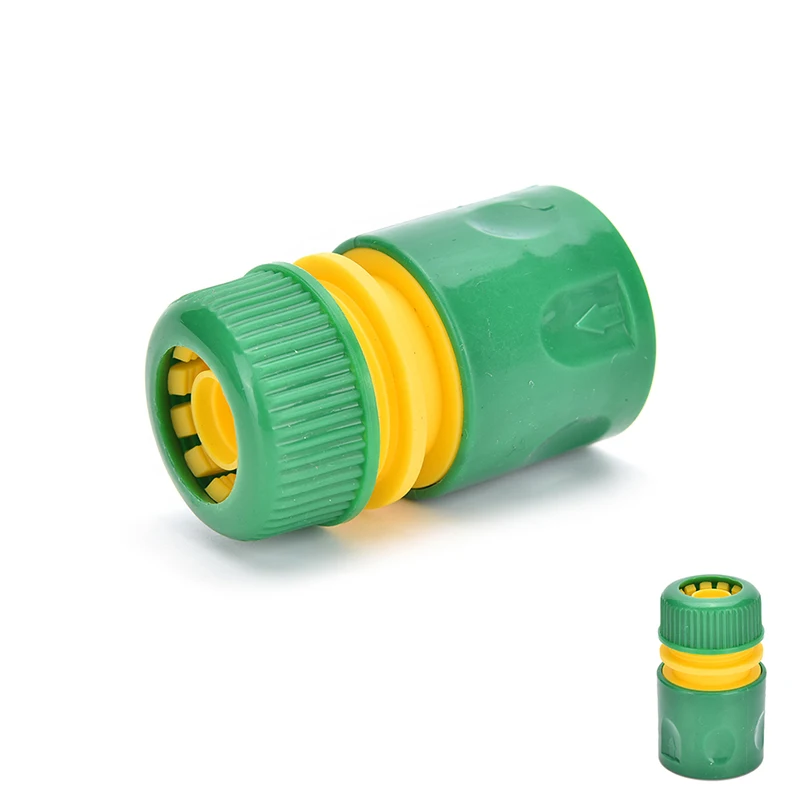 

1Pc 1/2" Garden Tap Water Hose Pipe Quick Connectors Irrigations Thread Joint System Garden Accessories Plastic 4 points water