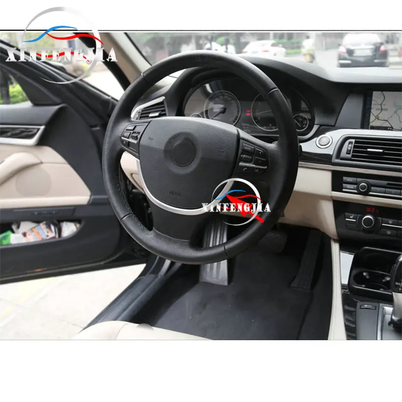 Хромированная накладка на руль для BMW 5 7 Series F10 F01 F02|Лепнина интерьера| |