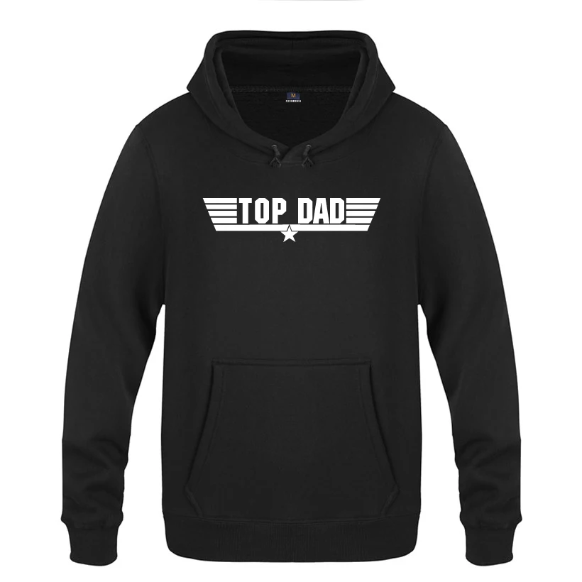 Топ Папа Новинка Творческий Fathers Day Gift кофты Для мужчин 2020 с капюшоном флисовый