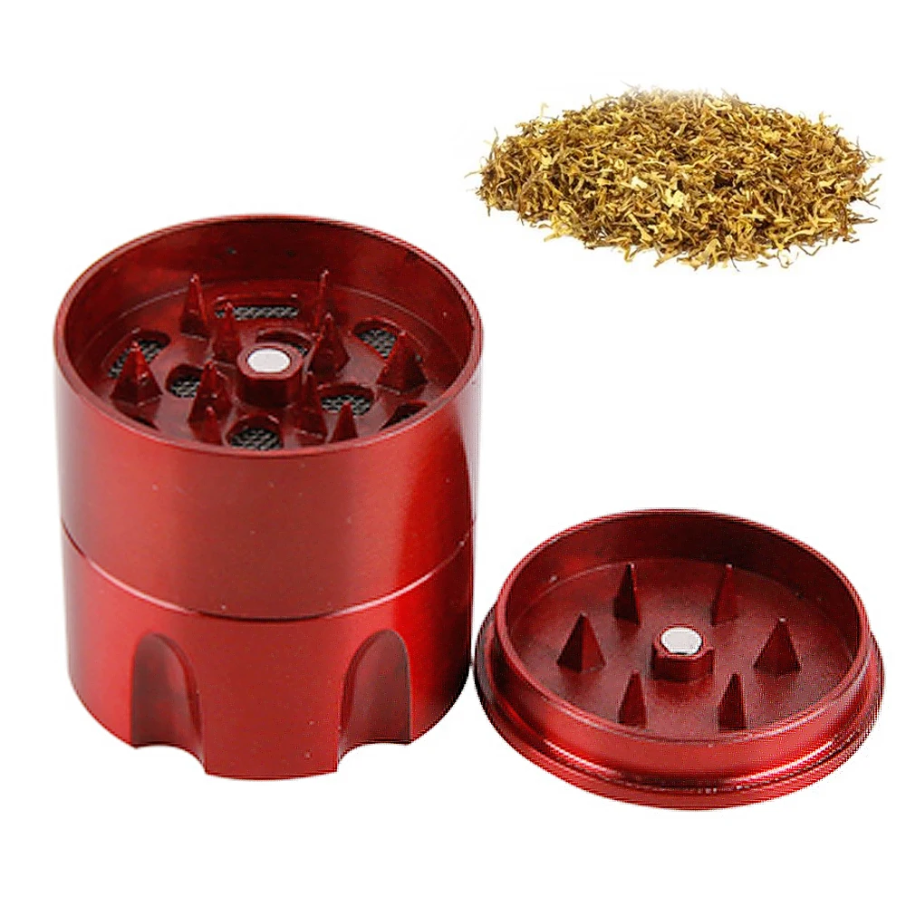 

30pcs 3layers Smoke Grinder Herbal Smoking Metal Grinder Cigarette Unkraut Tobacco Shredder Smoking Cutter Pipe Accessories Tool