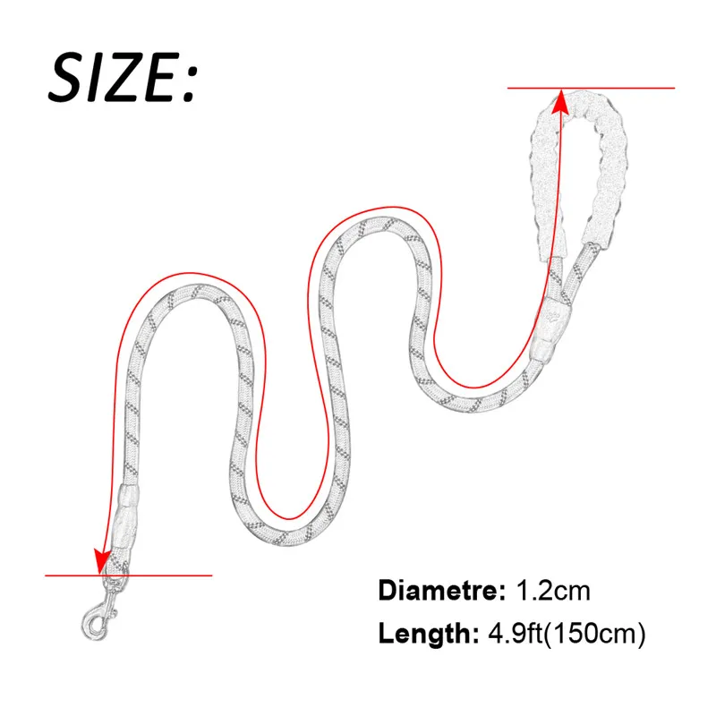 FML домашнее животное поводок набор шлейка для собак нейлоновые поводки ручкой