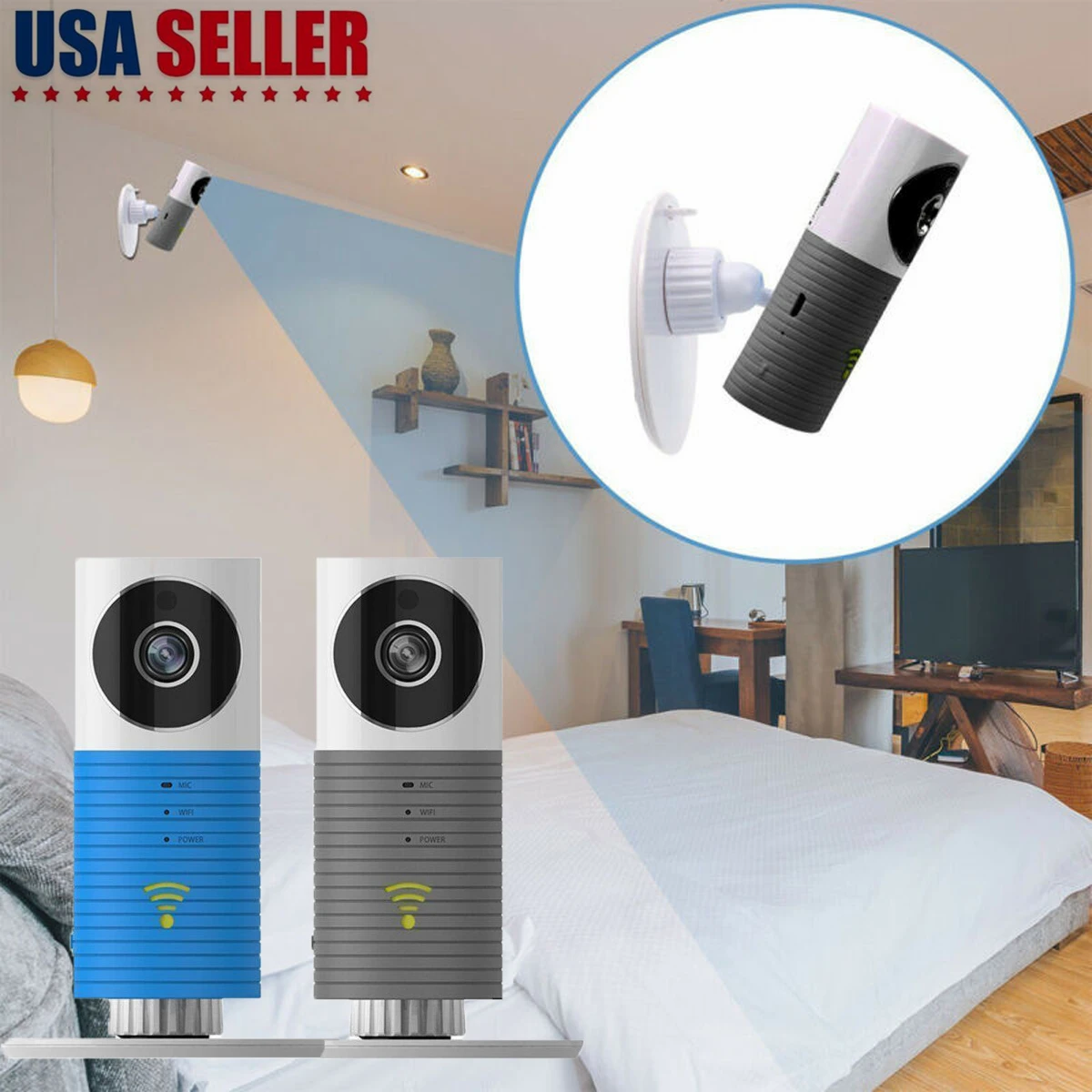 Беспроводная интеллектуальная IP камера беспроводная инфракрасная Ночная с