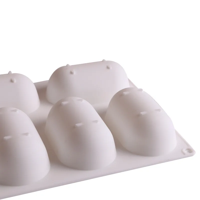 Мультфильм маленькие желтые люди Овальный мусс торт плесень 8 мороженое