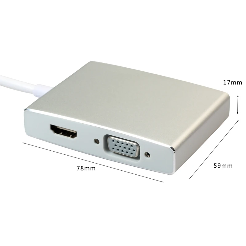 Usb 3 0 концентратора до 4K Hdmi Vga Dvi Rj45 10/100/1000 Gigabit Ethernet Lan 4 в 1 видео адаптер конвертер
