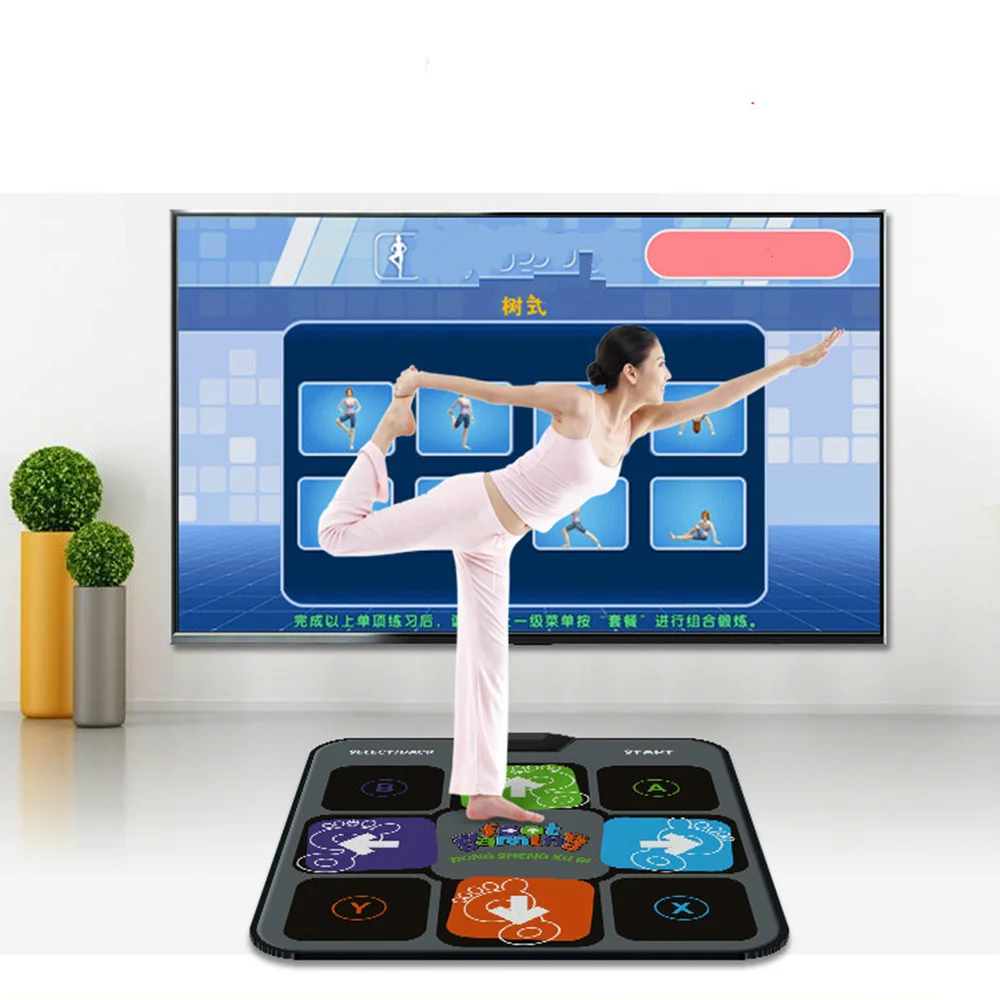 Беспроводной игровой коврик Cdragon приставка для танцев одного игрока дома занятий