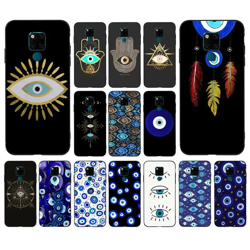 

MaiYaCa Evil eye Phone Case for Huawei Mate 20 10 9 40 30 lite pro X Nova 2 3i 7se