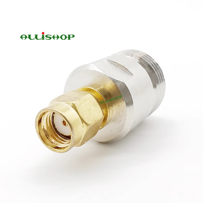 

1Pcs N Female to RP-SMA Male Jack Center RF Connector Adapter RP SMA Plug to N Jack Wi-Fi Adapter for Antennas Coaxial Cables