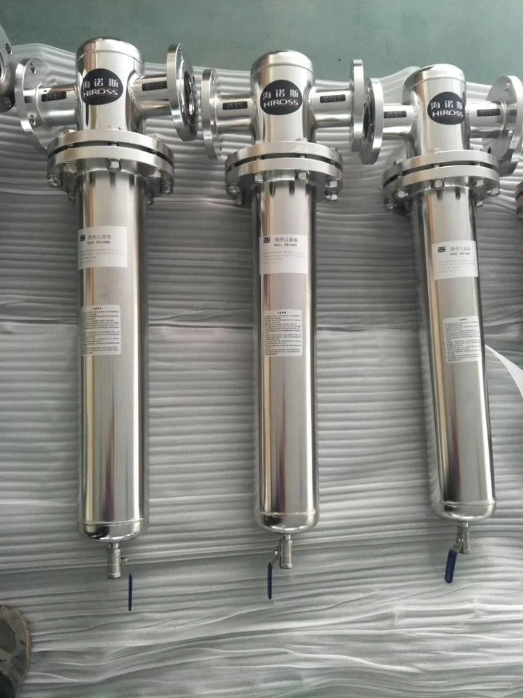

China Supplier Activated carbon Air Filter Stainless steel filter for Air Compressor System