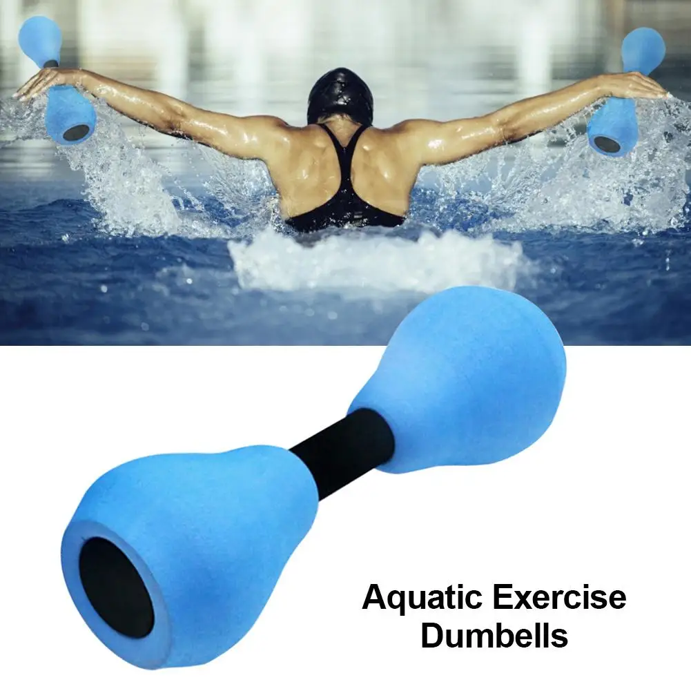 

Water Foam Floating Dumbbell Aquatic Exercise Dumbells EVA Water Barbells Hand Bar For Water Yoga Fitness