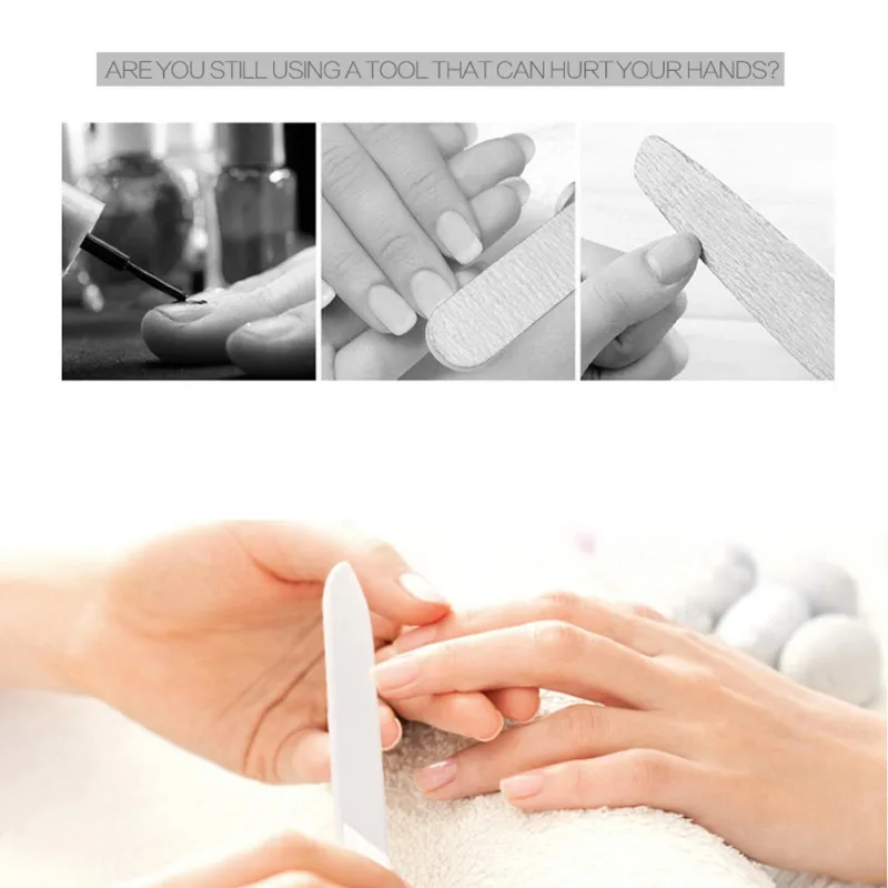 

Glass Polishing Stripe Scrub Nail Tools Nail File