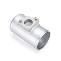 aluminum alloy intake pipe sensor mount air flow sensor mount mass air flow sensor adapter intake meter mount for mazda n0hf