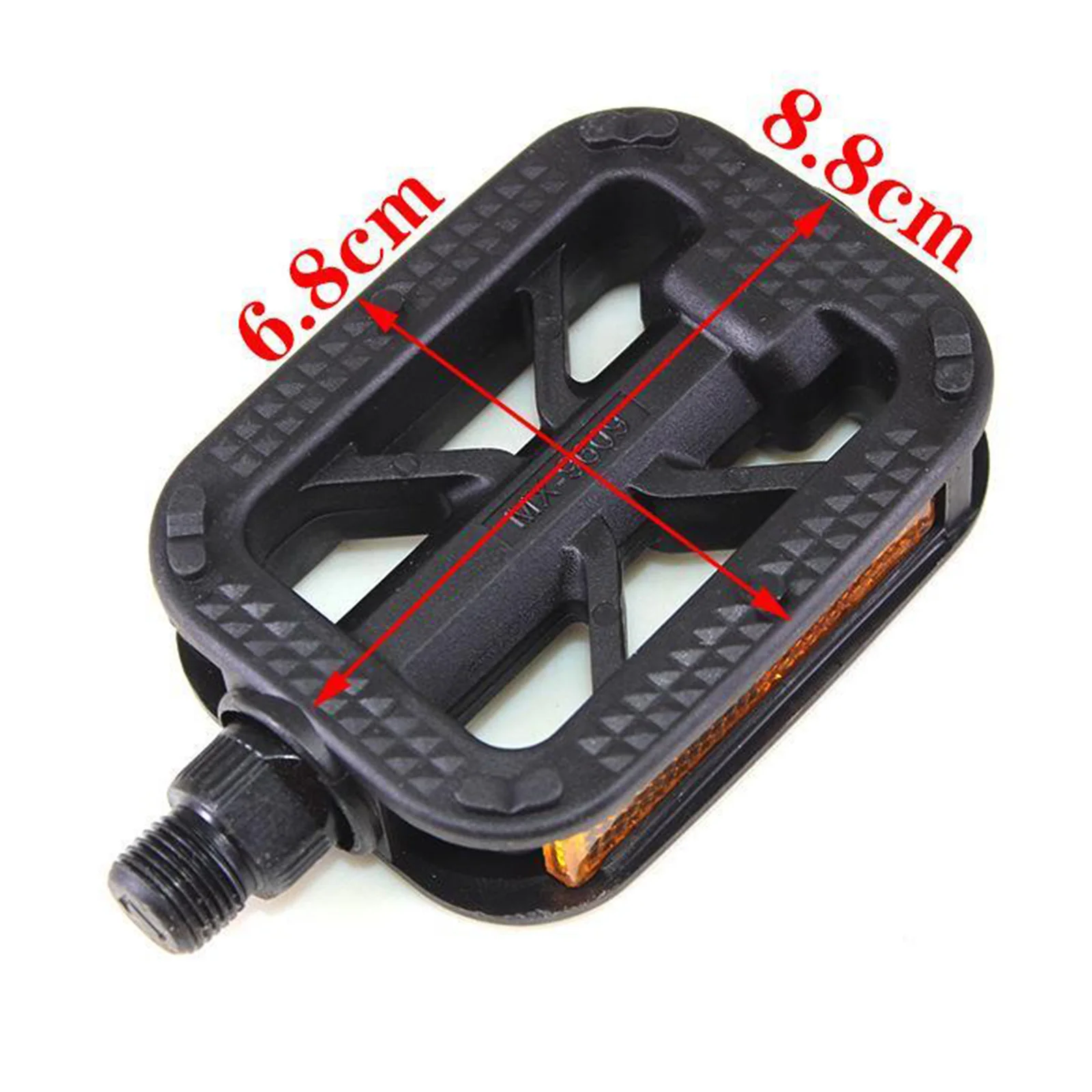 Bicycle Pedals Ultralight Flat Platform Bike Pedals for Mountain Bike 9/16 Inch 1/2 Inch Cycling Sealed DU Bearing Pedals images - 6