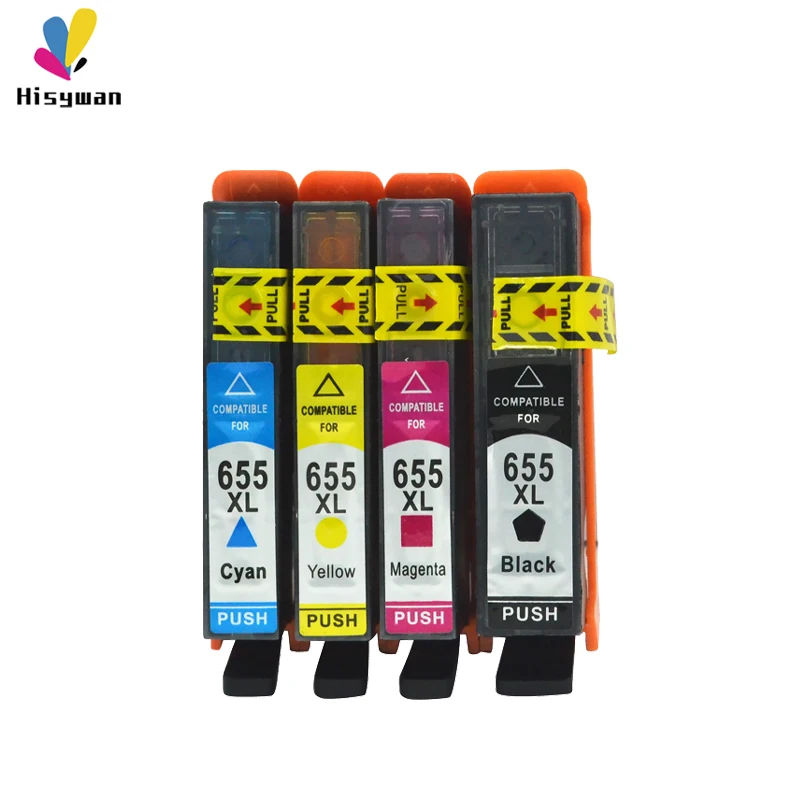 Чернильный картридж Hisywan 655XL для HP 655 Deskjet 3525 5525 4615 4625 4525 6520 6525 6625 6100|Чернильные