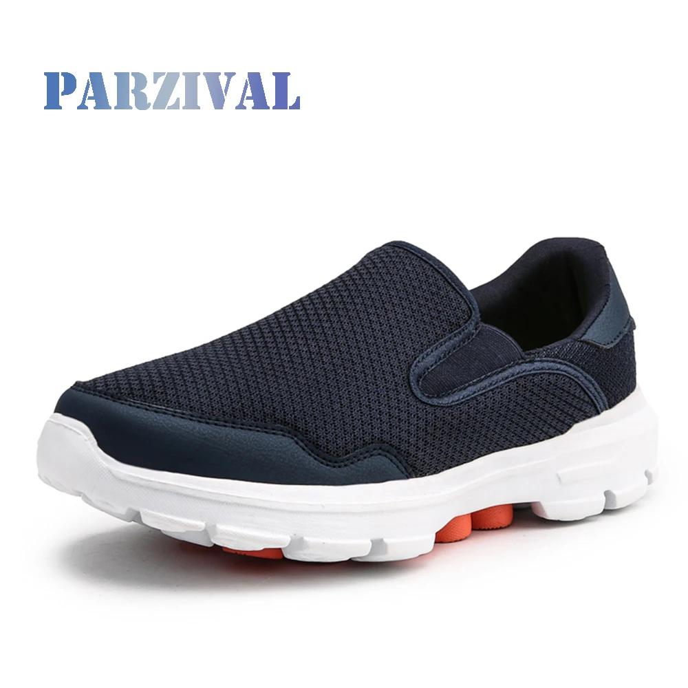 

PARZIVAL Comfortable Men Casual Shoes Slip-on Breathable Mesh Loafers Men Shoes Non-slip Lightweight Sneakers Men Driving Shoes