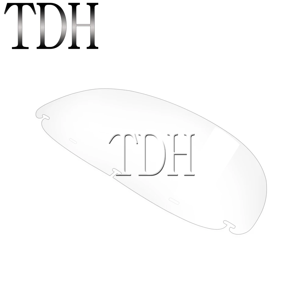 Прозрачный 10 ''ветровой отражатель ветра мотоцикла универсальный для Halrey