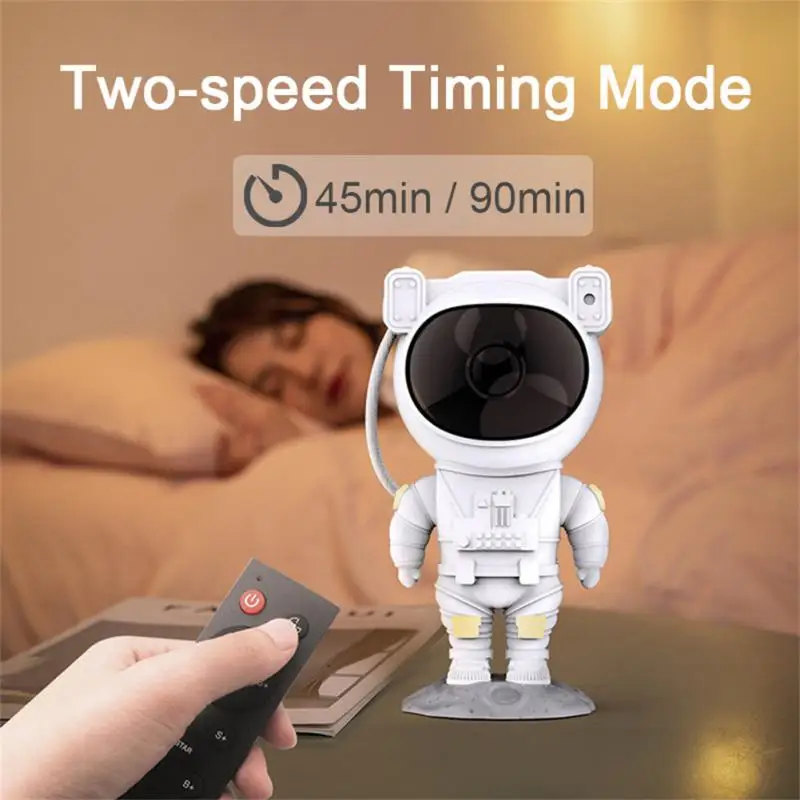 

USB Astronaut Galaxy Starry Sky Projector Night Lights Bedroom Atmosphere Table Lamp Creative Home Decoration Ornaments Lamp