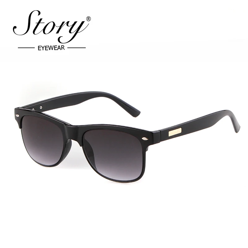 Винтажные Квадратные Солнцезащитные очки в стиле ретро мужские брендовые