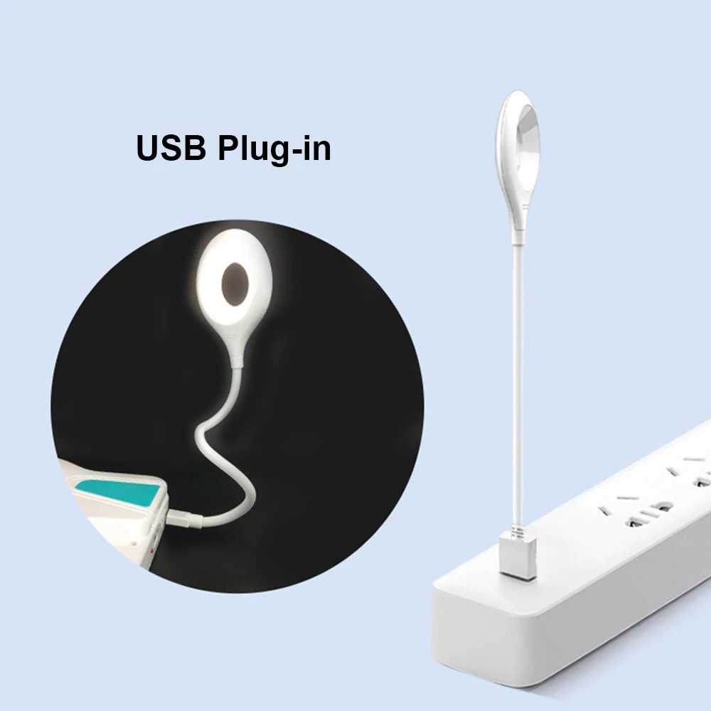 Портативная USB флексографсветодиодный Светодиодная настольная лампа DC5V